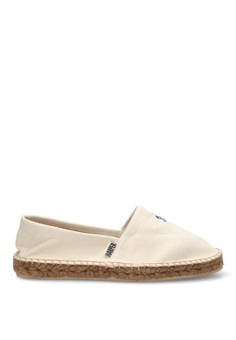 Alpargata de hombre HARPER & NEYER espadrilles icon blanco textil  suela plana