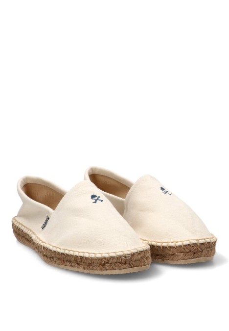 Alpargata de hombre HARPER & NEYER espadrilles icon blanco textil  suela plana
