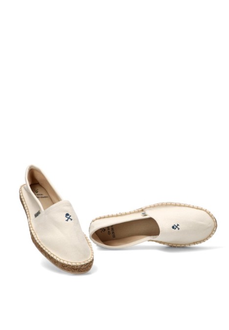 Alpargata de hombre HARPER & NEYER espadrilles icon blanco textil  suela plana