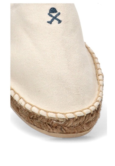 Alpargata de hombre HARPER & NEYER espadrilles icon blanco textil  suela plana
