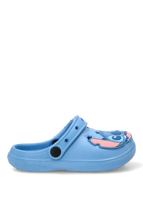 Chanclas sandalias playa de niña Luna Collection 2300007282 azul goma suela plana