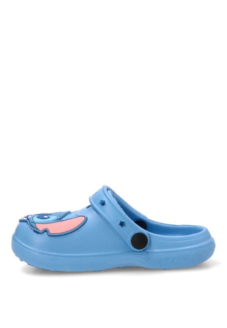 Chanclas sandalias playa de niña Luna Collection 2300007282 azul goma suela plana