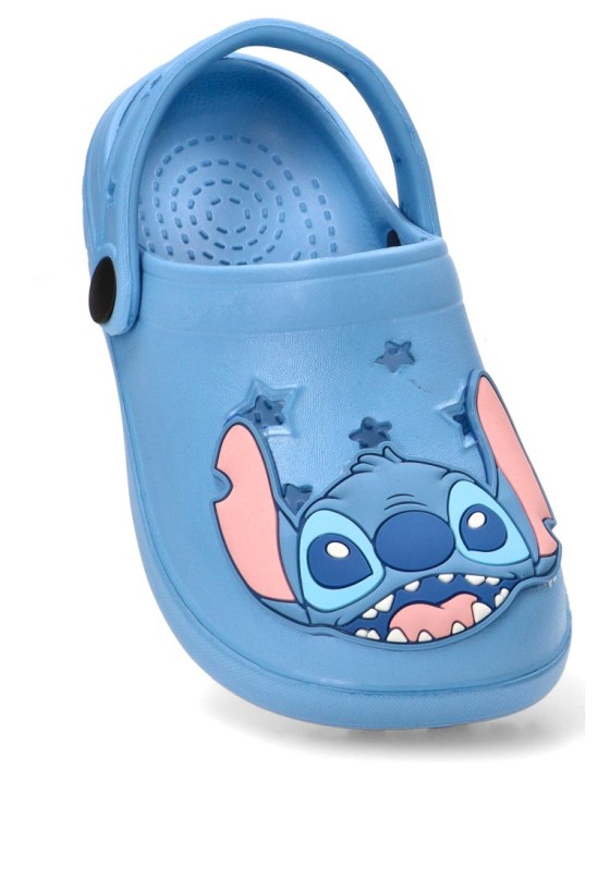 Chanclas sandalias playa de niña Luna Collection 2300007282 azul goma suela plana
