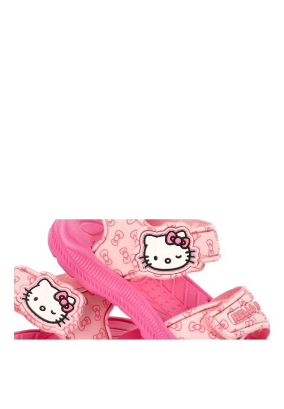 Chanclas sandalias playa de niña Luna Collection 2300006837 rosa goma suela plana