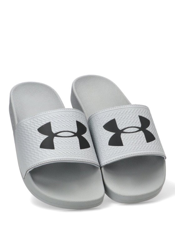 Chanclas sandalias playa de hombre UNDER ARMOUR 6007527 gris sintetico suela plana