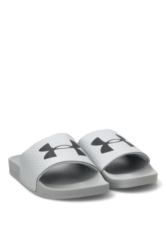 Chanclas sandalias playa de hombre UNDER ARMOUR 6007527 gris sintetico suela plana