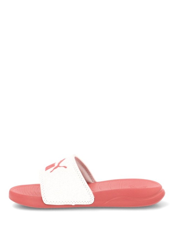 Chanclas sandalias playa de niña PUMA 372017 rosa sintetico suela plana