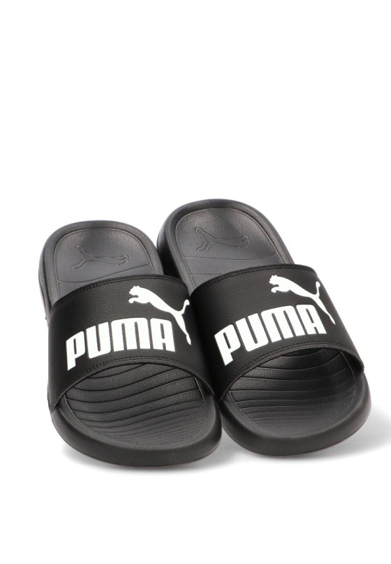Chanclas sandalias playa de hombre PUMA 372279 negro sintetico suela plana
