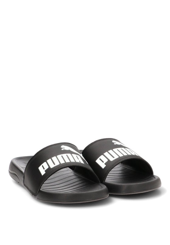 Chanclas sandalias playa de hombre PUMA 372279 negro sintetico suela plana