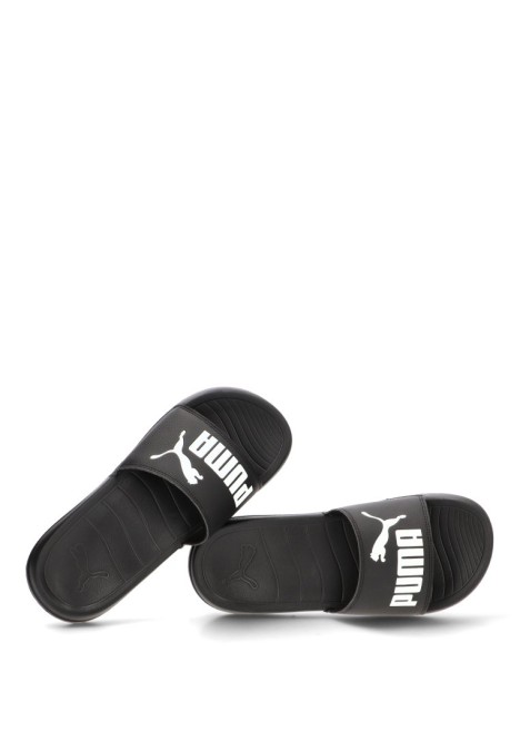 Chanclas sandalias playa de hombre PUMA 372279 negro sintetico suela plana