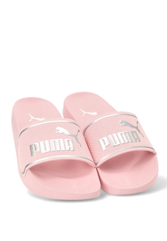 Chanclas sandalias playa de niña PUMA 384434 rosa sintetico suela plana