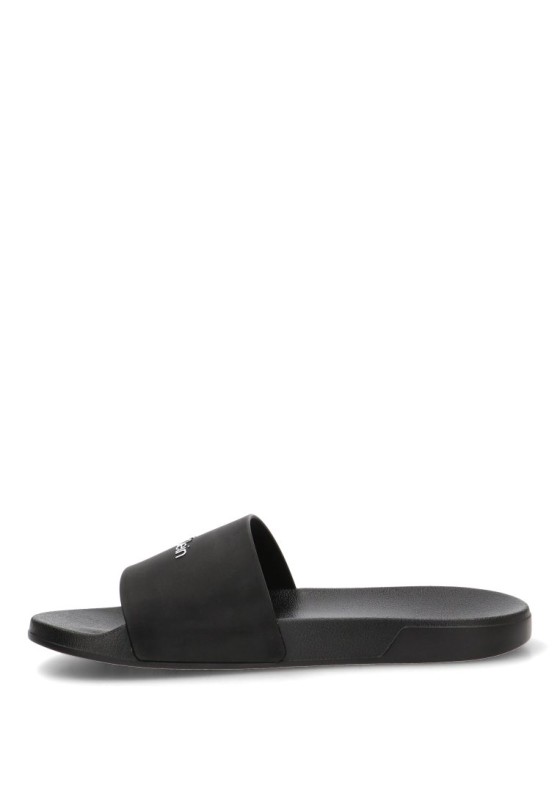 Chanclas sandalias playa de hombre CALVIN KLEIN hm0hm02107 negro goma suela plana