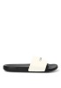 Chanclas sandalias playa de hombre CALVIN KLEIN hm0hm02107 blanco goma suela plana