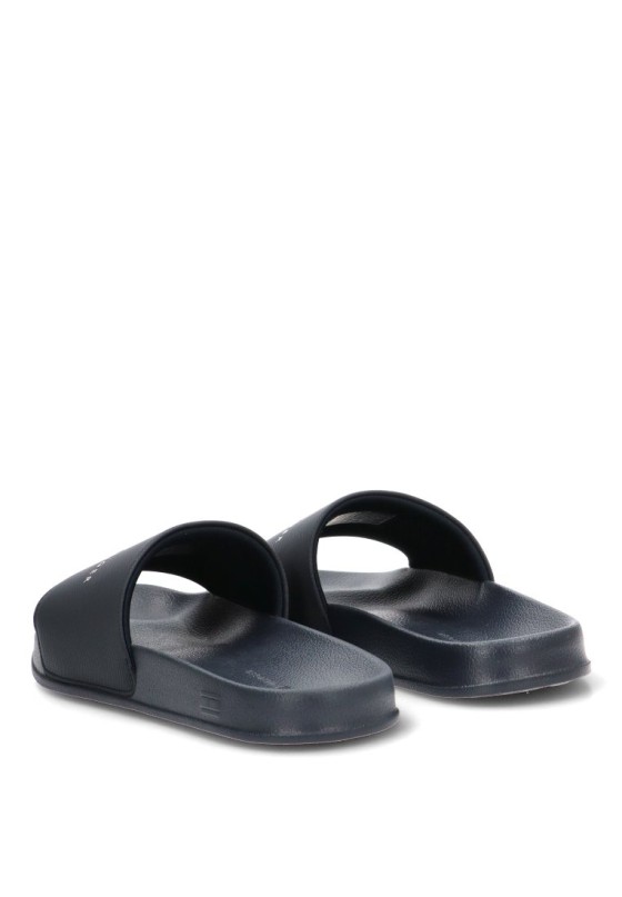 Chanclas sandalias playa de hombre TOMMY HILFIGER fm0fm05799 negro sintetico suela plana