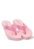 Chanclas sandalias playa de mujer TOMMY HILFIGER fw0fw09192 rosa textil  suela plana