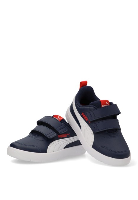 Deportivo de niño PUMA 310252 marino sintetico suela plana