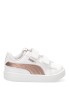 Deportivo de niña PUMA 394253 blanco sintetico suela plana