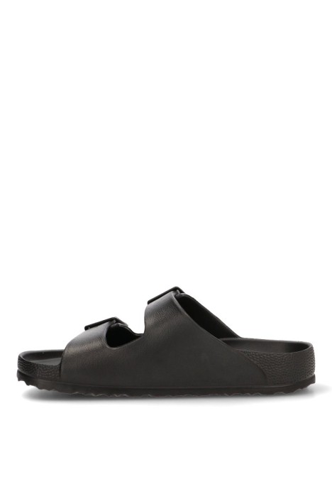 Chanclas sandalias playa de hombre XTI 145733 negro goma suela plana