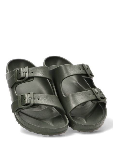 Chanclas sandalias playa de hombre XTI 145733 kakhi goma suela plana