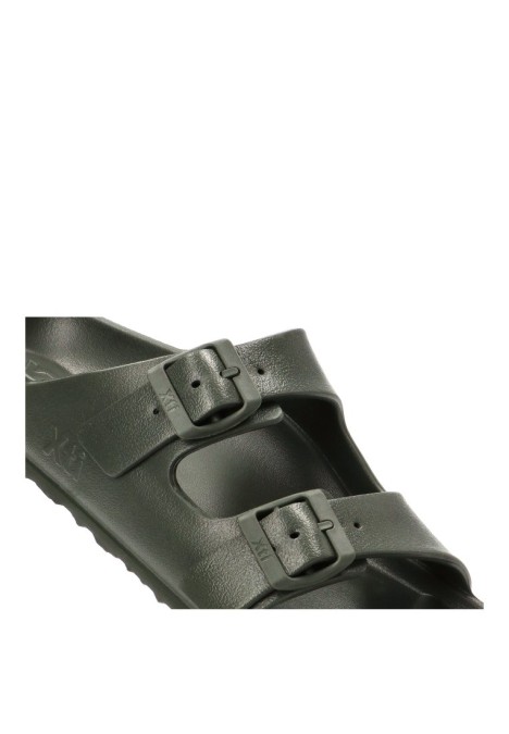Chanclas sandalias playa de hombre XTI 145733 kakhi goma suela plana
