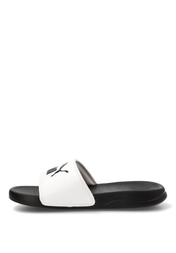 Chanclas sandalias playa de niño PUMA 372017 blanco sintetico suela plana