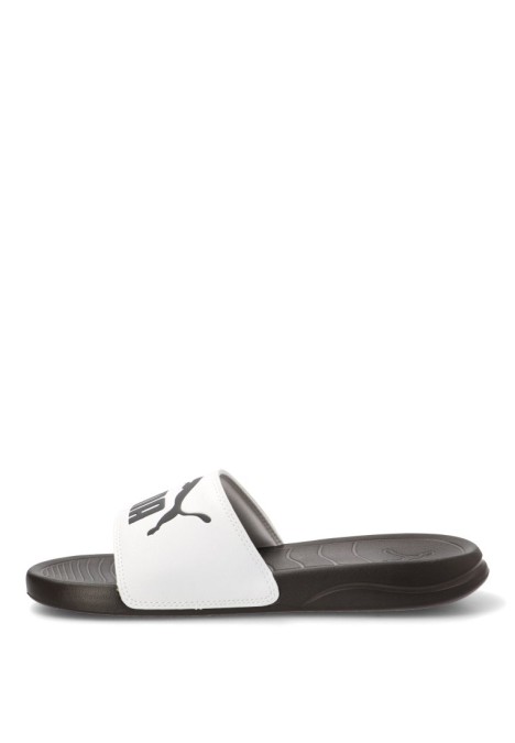 Chanclas sandalias playa de hombre PUMA 372279 blanco sintetico suela plana
