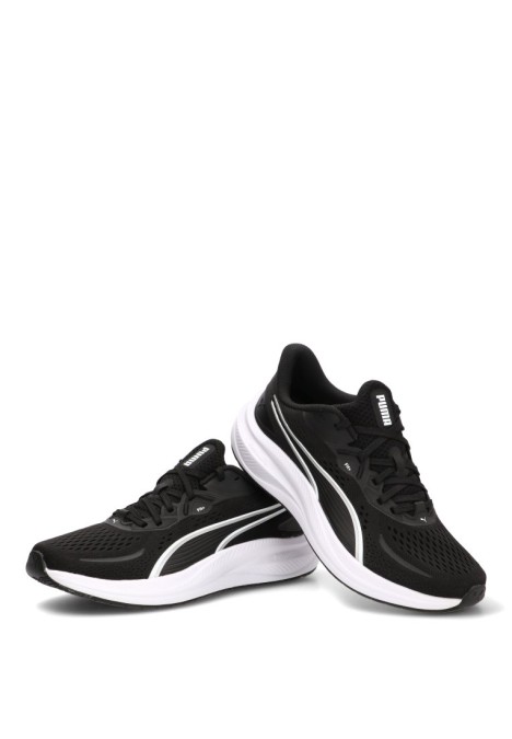 Deportivo de hombre PUMA 311730 negro textil  suela plana