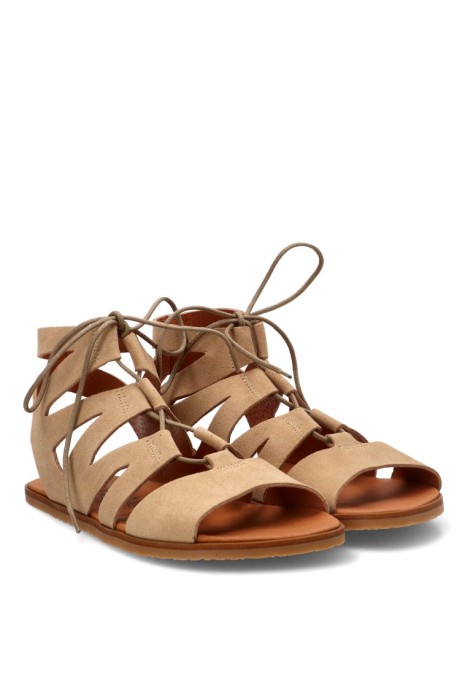 Sandalia SAVIA de mujer VIVANT en color camel