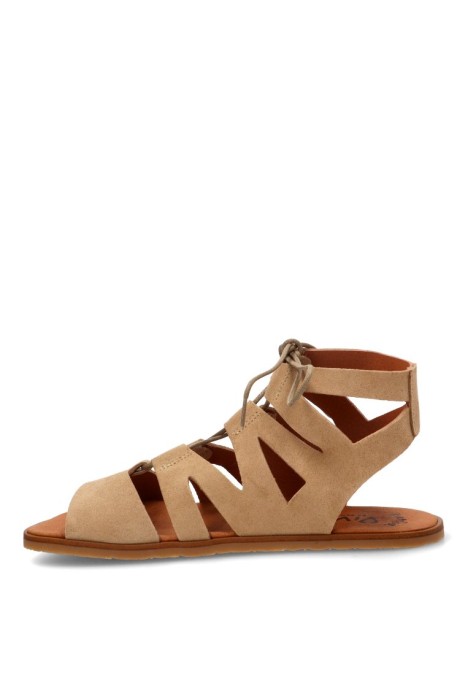 Sandalia SAVIA de mujer VIVANT en color camel