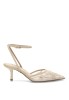 Salon de mujer TRAVIATA m6242 beige sintetico tacón medio