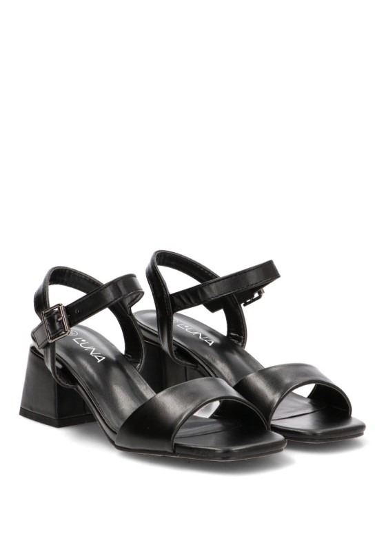 Sandalia de fiesta negra para mujer STAY 60-2591