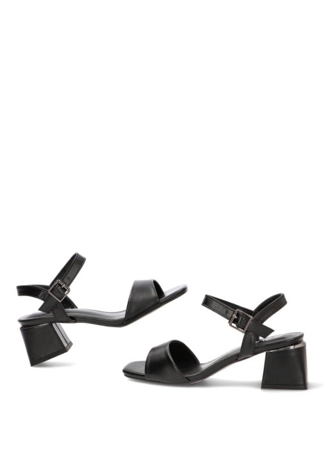 Sandalia de fiesta negra para mujer STAY 60-2591