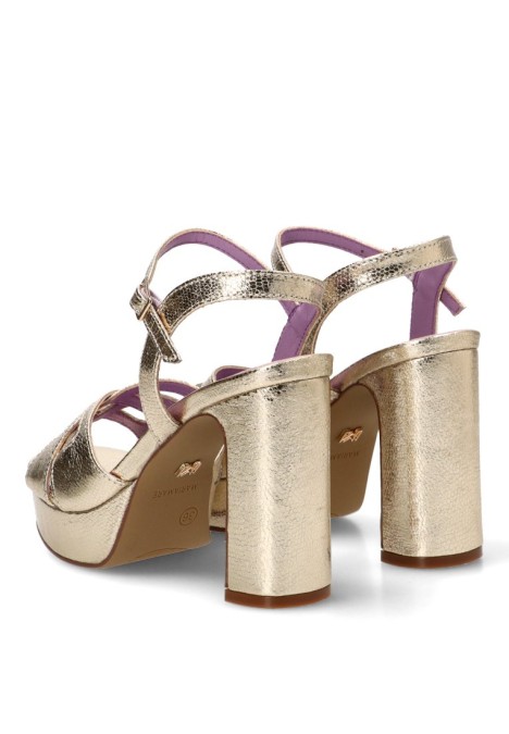 Sandalia oro de mujer MARIA MARE 68711