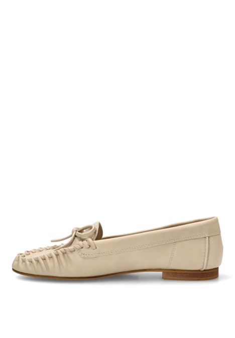 Nautico kiova mocasin de mujer LUNA TREND m6155 beige sintetico suela plana