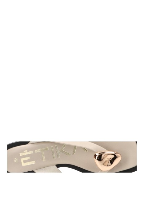 Chanclas sandalias playa de mujer ETIKA 10108 hielo sintetico suela plana
