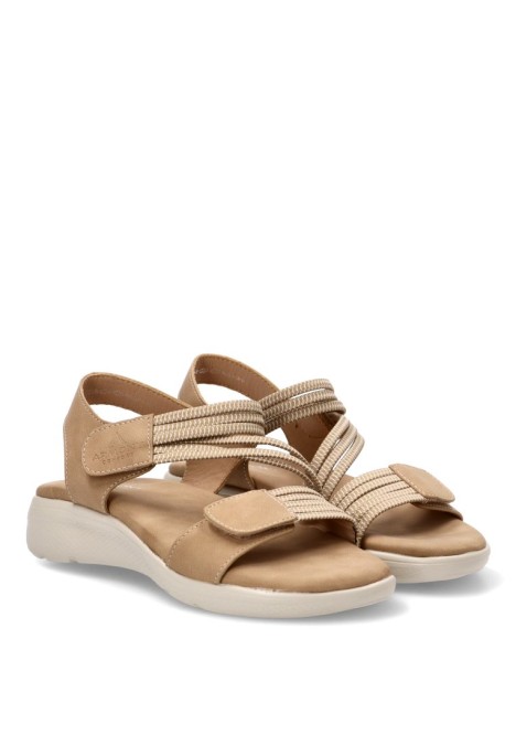 Sandalia de mujer ARMONY 41030 en taupe