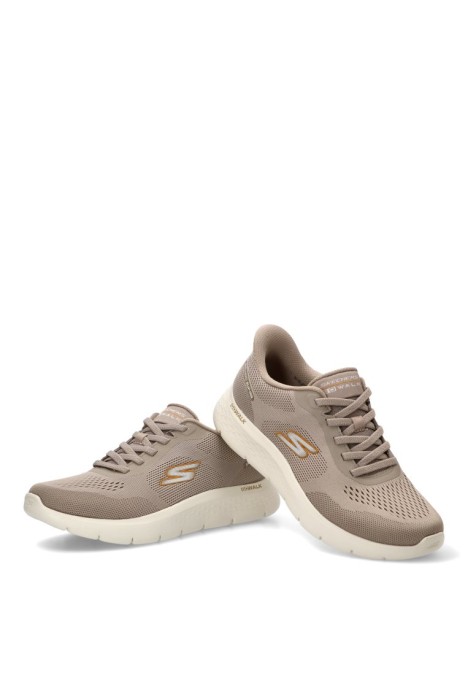 Deportivo slip-ins taupe SKECHERS 216924 para hombre