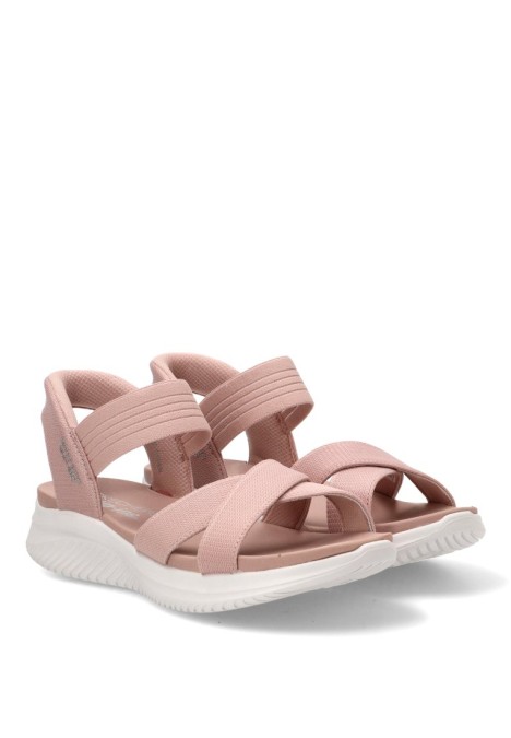 Sandalia rosa de mujer SKECHERS 119975
