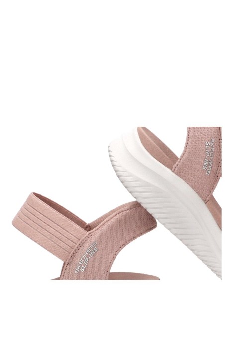 Sandalia rosa de mujer SKECHERS 119975