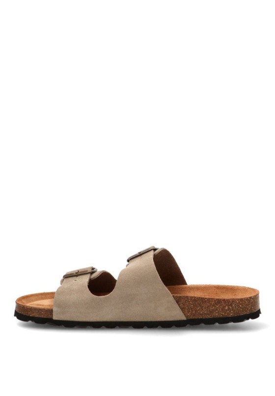 Sandalia taupe de hombre AUTENTI 3195