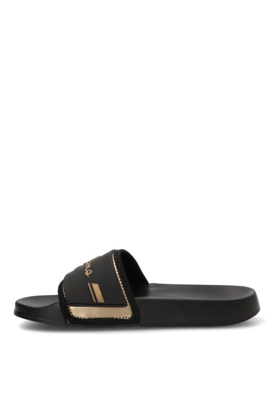 Chanclas de playa negras para mujer PEPE JEANS PLS700003