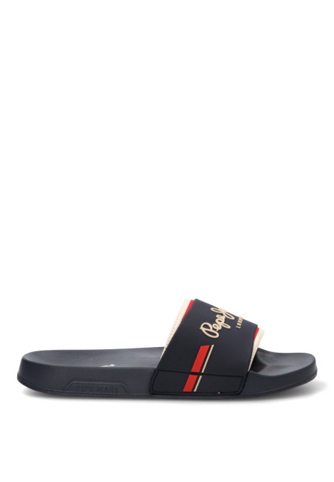 Chanclas playa con pala de goma y suela plana de hombre PEPE JEANS PMS700019