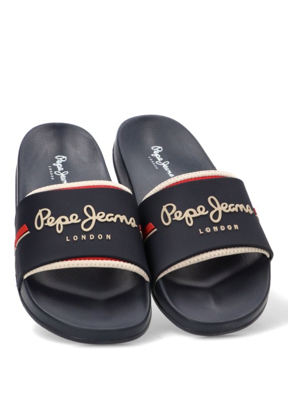 Chanclas playa con pala de goma y suela plana de hombre PEPE JEANS PMS700019