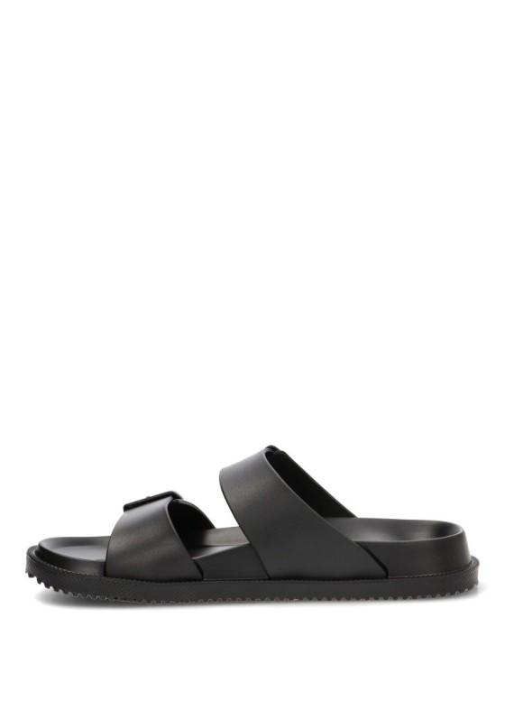 Chanclas de playa negras con hebilla para hombre PEPE JEANS PMS700011