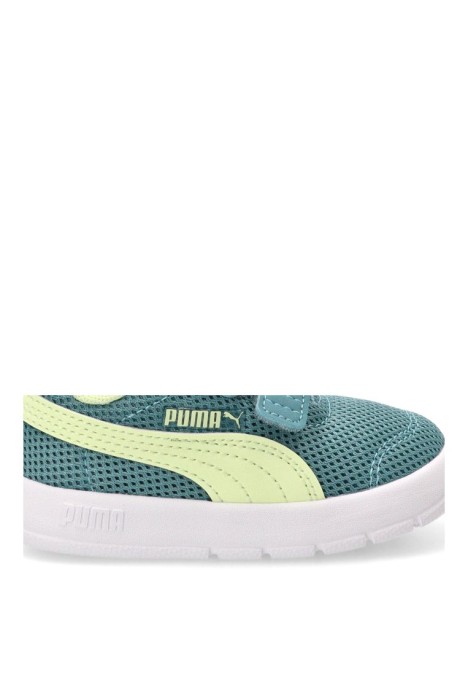 Deportivo verde de niño PUMA 398086