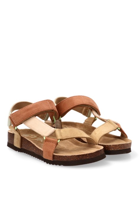 Sandalia multicolor de mujer ETIKA 10097