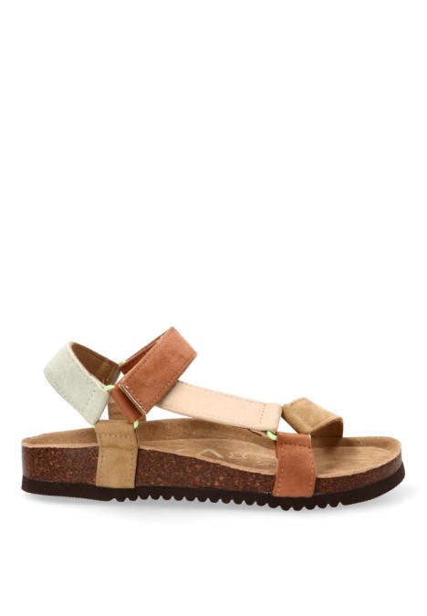 Sandalia multicolor de mujer ETIKA 10097