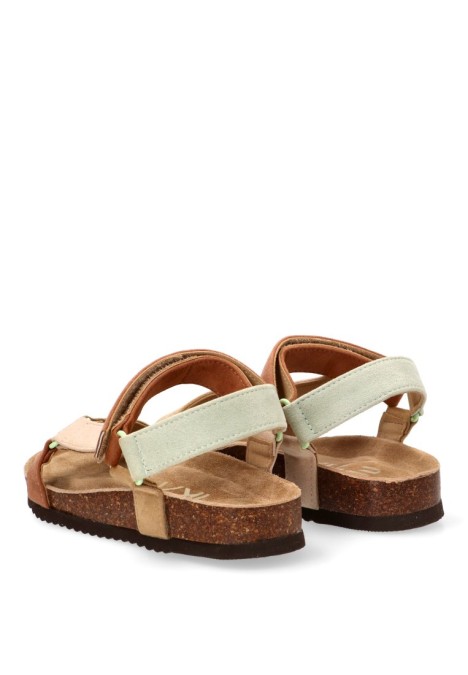 Sandalia multicolor de mujer ETIKA 10097