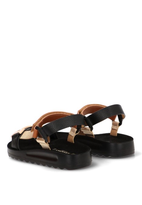Sandalia negra de mujer ARMONY 10084