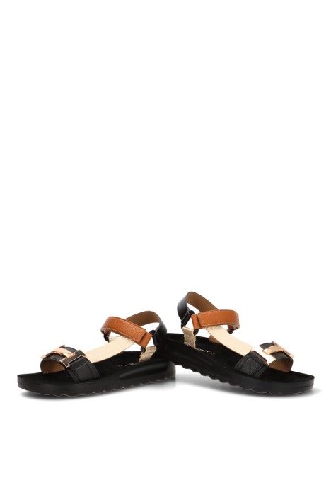 Sandalia negra de mujer ARMONY 10084